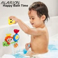 Đồ chơi bánh xe nước xoay ALARION, Đồ chơi tắm xoay cho bé Caterpilla Monkey Baby Spin Top, Đồ chơi bồn tắm thác nước Giáo dục Đồ chơi tắm an toàn dễ thương cho bé 1 bộ bồn tắm