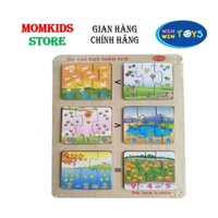 Đồ Chơi Bé Vui Học Toán Trừ - Winwintoys- Gỗ Đức Thành