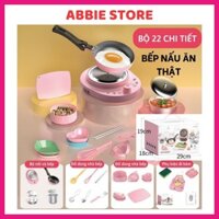 Đồ Chơi Bếp Nấu Ăn Thật, Cho Bé Tự Nấu Các Món Ăn Theo Ý Thích