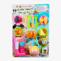 Đồ chơi bếp vỉ Gà rán sinh tố HT7627