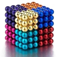 Đồ chơi Bi Nam Châm 5mm Sắc Màu 216 Viên Bucky Balls Rainbow