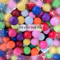 Đồ chơi bi nhựa 14mm- combo 5 bịt ( 120 viên) - phụ kiện ếch ăn bi