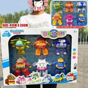 Đồ chơi biệt đội Poli 6 con 83168-6