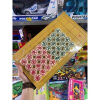 Đồ Chơi Bộ Bàn Cờ Tướng Nhựa Melanin Cao Cấp Đựng Cờ Bên Trong _LHT