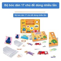 Đồ chơi bộ bóc dán 17 chủ đề hấp dẫn, Busy board