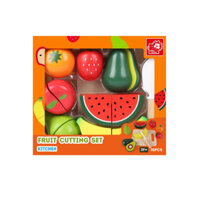 Đồ chơi - Bộ cắt trái cây, Bộ cắt hoa quả, rau củ gỗ an toàn cho bé - LEO & FRIENDS