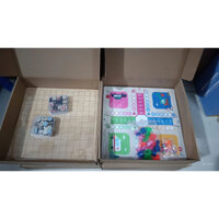 Đồ Chơi Bộ Cờ Caro💝Freeship💝 Đồ chơi Cờ 2in1 Gỗ Caro Và Cờ Cá Ngựa Cho Bé Vui Chơi Thích Thú