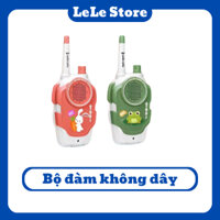 Đồ chơi bộ đàm không dây cho bé gồm 2 chiếc đa chiều, phạm vi 300m cho trẻ vui chơi