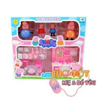 Đồ Chơi Bộ Heo Peppa Nấu Ăn, Nhà Bếp