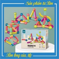 Đồ Chơi Bộ Lắp Ghép Nam Châm Từ Tính Đầy Màu Sắc Cao Cấp 42pcs