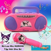 Đồ Chơi Bộ Loa Kèm Micro Sanrio Kuormi Kết Nối Qua Jack 3,5mm Có Đèn Vui Nhộn - Đồ Chơi Âm Nhạc Dành Cho Bé Yêu