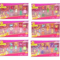 Do choi bo suu tap thoi trang bup be ti hon barbie DNT14