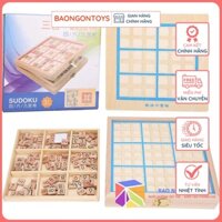 ĐỒ CHƠI BOARD GAME CỜ SUDOKU, TRÒ CHƠI TRÍ TUỆ THÔNG MINH CHO BÉ, PHÁT TRIỂN TRÍ NÃO TƯ DUY LOGIC DG192 BAO NGON TOYS