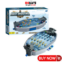 Đồ chơi board game PK đối kháng Biệt Đội Navy - Trò chơi bắn máy bay vui nhộn 2 người chơi B4KIDS