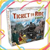 Đồ Chơi Board Game Ticket to Ride Europe Tiếng Anh Bản Đồ Châu Âu Cực Đẹp