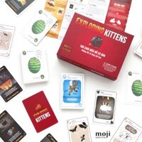 Đồ chơi boardgame Mèo nổ black ver Exploding kittens