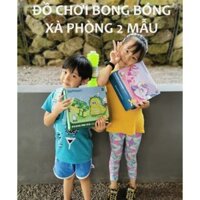 đồ chơi bong bóng xà phòng Unicorn dinosaur bubble có dùng pin Hãng TOI đồ chơi ngoài trời trong nhà