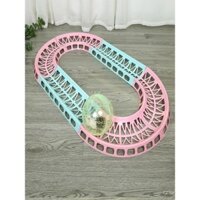 Đồ chơi bóng chạy cho hamster, đường đua cho chuột lang, giải trí thể dục cho hamster vàng, bóng thể dục đặc biệt, đồ dùng cho thú cưng nhỏ