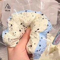 Đồ chơi bóp bánh mì nướng SKJK, Đồ chơi bánh mì nướng muối biển Matcha, Đồ chơi Mochi mềm Đồ chơi nhiều màu sắc Ba lớp mềm Sadnwich Fidget Đồ chơi trẻ em