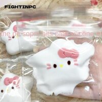 Đồ chơi bóp Hello Kitty FIGHTINPC, Đồ chơi kẹp và giải nén bằng silicon dễ thương, Đồ chơi thư giãn quà tặng sáng tạo dành cho bé gái thủ công mềm mại