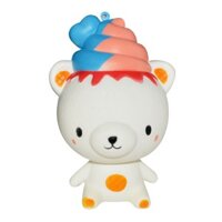 Đồ chơi bóp tay giúp giảm căng thẳng , hình con gấu shop squishy