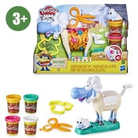 Đồ chơi bột đất nặn Play-Doh Xén lông cừu Sherrie có âm thanh với 4 hộp đất nặn và phụ kiện