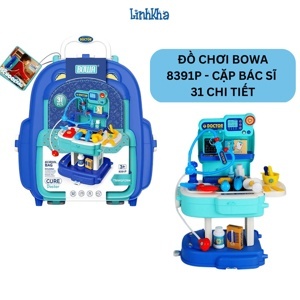 Đồ chơi BOWA 8391P - Cặp bác sĩ 31 chi tiết