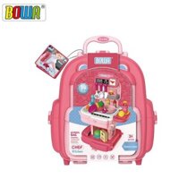 Đồ chơi BOWA 8777P - Cặp nhà bếp 34 chi tiết, Không dùng pin