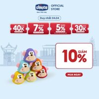 Đồ chơi Bowling khỉ con Chicco 18M+ (Bộ 6 chiếc)