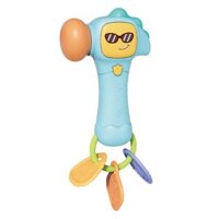 Đồ chơi búa đập đeo kính râm siêu ngầu có nhạc HW24137329-B C504 (Xanh dương)