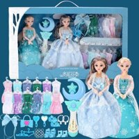Đồ chơi búp bê barbie công chúa elsa đồ chơi cho bé gái có hộp đẹp, đồ chơi búp bê, quà tặng sinh nhật cho bé