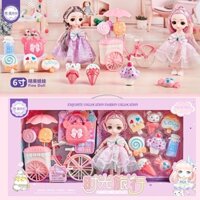 Đồ Chơi Búp Bê Barbie,Búp bê Elsa Công Chúa Kèm Phụ Kiệ, Quà Tặng Ý Nghĩa Cho Bé