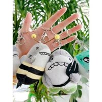 Đồ chơi búp bê cá mập ngớ ngẩn của người nổi tiếng internet, kiểu dáng tương tự, búp bê nhồi bông nhỏ hình con ong cá mập