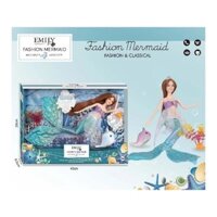 Đồ chơi - Búp bê Emily Fashion mermaid, Búp bê dễ thương cao cấp cho bé - EMILY