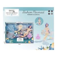 Đồ chơi - Búp bê Emily Fashion mermaid, Búp bê dễ thương cao cấp cho bé - EMILY