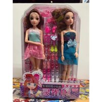 Đồ Chơi Búp Bê Happy Fashion Doll Gồm 2 Búp Bê