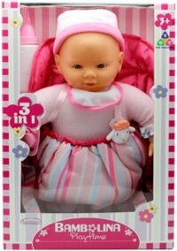 Đồ chơi búp bê kèm bình sữa