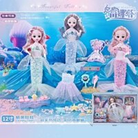 Đồ chơi búp bê nàng tiên cá cho bé gái HY Store đồ chơi búp bê nhiều phân loại, an toàn cho bé sử dụng - sp 53
