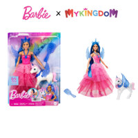 Đồ Chơi Búp Bê Nàng Tiên Barbie Kỳ Lân Ngọc Bích - Kỉ Niệm 65 Năm Barbie HRR16
