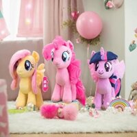 Đồ chơi búp bê nhồi bông My Little Pony Pinkie Pie, đồ chơi Twilight Sparkle, thú nhồi bông, quà sinh nhật, Giáng sinh cho bạn gái, an ủi trẻ em