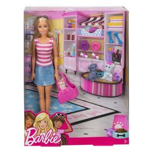 Đồ chơi búp bê và thú cưng Barbie DJR56