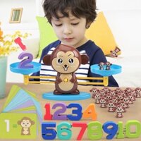 Đồ chơi cân bằng con khỉ học toán