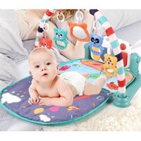 [Đồ Chơi Cao Cấp] Thảm Phát Nhạc Baby Gym Mat Vui Nhộn Cho Trẻ Sơ Sinh Thoải Mái Vận Động