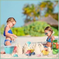 Đồ chơi cát Bộ đồ chơi cát ngoài trời Đồ chơi hộp cát cho trẻ em Bao gồm thùng tưới nước có thể Khuôn cát cho du lịch Bãi biển cát ofavmvn