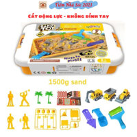 Đồ chơi cát động lực cao cấp không dính tay,an toàn kèm nhiều mô hình cho bé.Tiệm Nhà Sóc