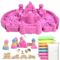 Đồ Chơi Cát Động Mềm Mịn Trọng Lực Cát Cho Bé Chơi Bộ Đào Cát Bộ Cát Động Dành Cho Trẻ Em Đi Kèm Với Nhiều Dụng Cụ