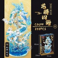 Đồ chơi cậu bé lắp ráp Lego Dinosaur Mecha tương thích với rồng 2.2525