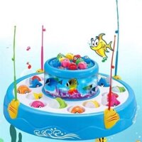 Đồ Chơi Câu Cá 2 Tầng Có Đèn Nhạc Dành Cho Bé