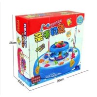 đồ chơi câu cá 2 tầng có nhạc đèn danh cho bé