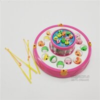 Đồ Chơi Câu Cá 2 Tầng Quay 360 Độ Cho Trẻ